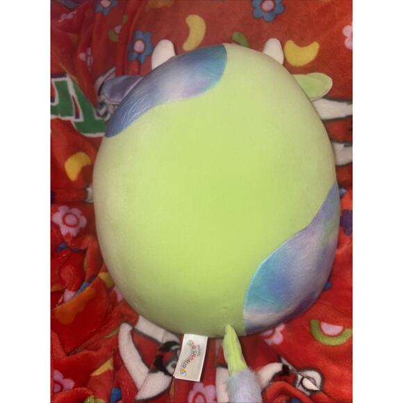 Rare Squishmallows First To Market 12” Truce The Green Tie-Dye Cow-Brand New - Picture 4 of 5